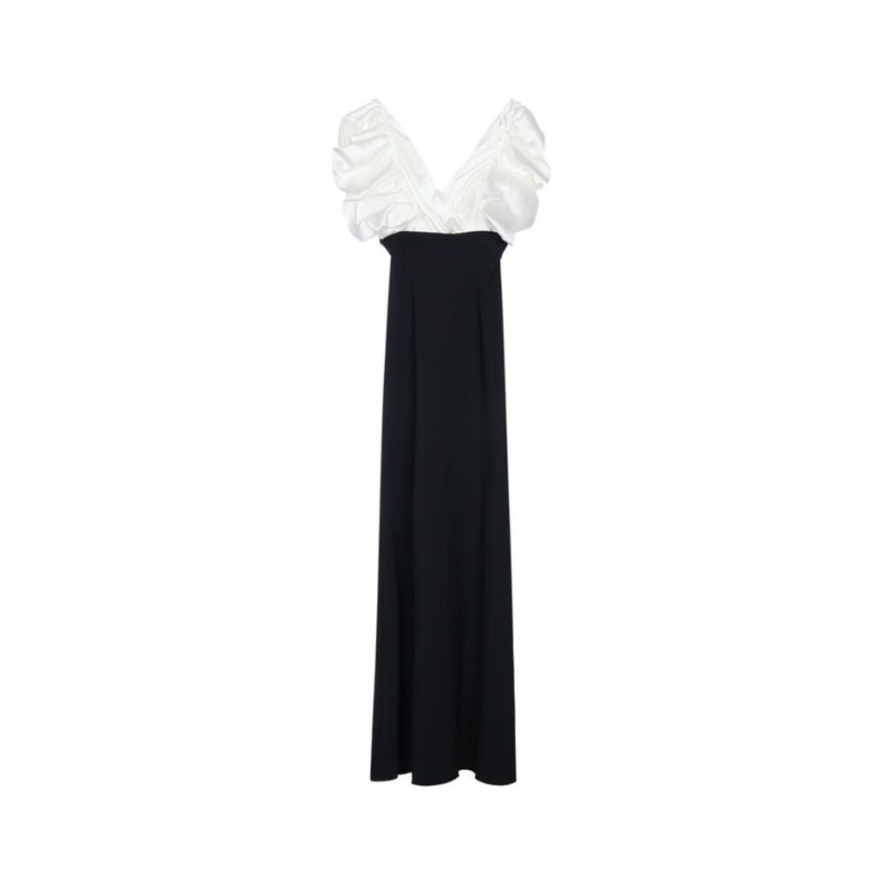 Elisabetta Franchi Women Abito Lungo Maniche Sbuffo